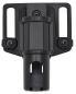 Preview: Schlagstockhalter, 9,5 cm, drehbar, schwarz MFH