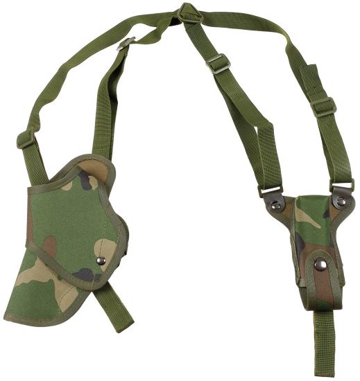 MFH Pistolen-Schulterholster - links - woodland