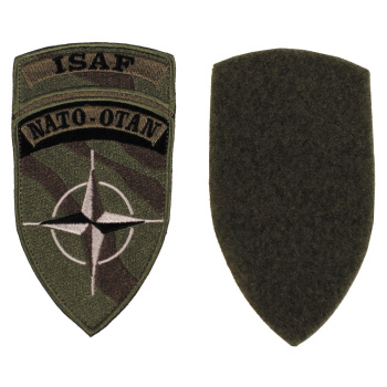 NATO-Klettabzeichen "ISAF", Tarnfarbe