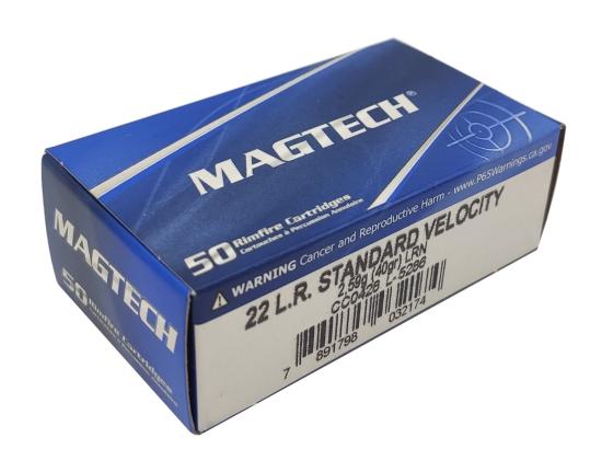 Magtech Standard Velocity LRN .22 lfB