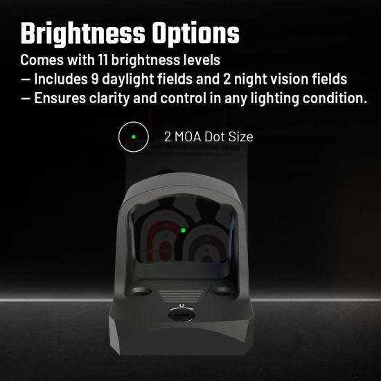 PN120GR - Helligkeit Green Dot