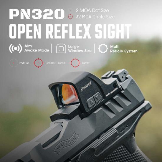 PN320 Offenes Reflex Visier