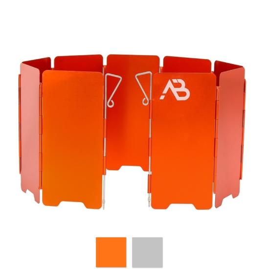 Windschutz, Alu 9 Lamellen faltbar (14 x 60 cm)