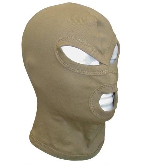 Preview: Biwakmütze - 3-Loch - Baumwolle - coyote