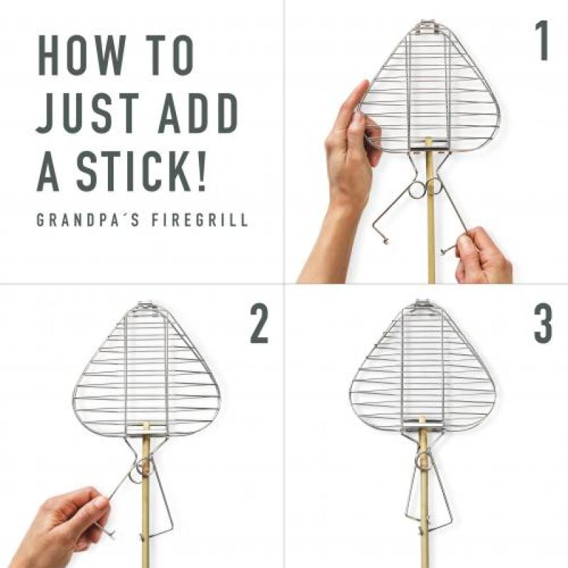 "Light My Fire" Grandpa´s FireGrill