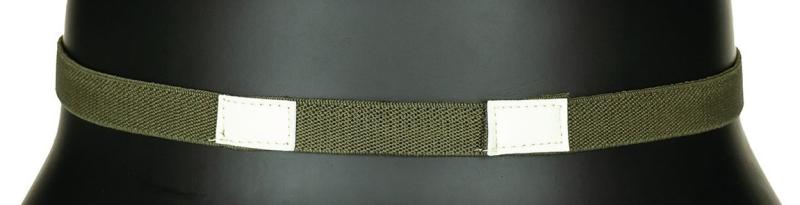 US Helmgummiband - oliv