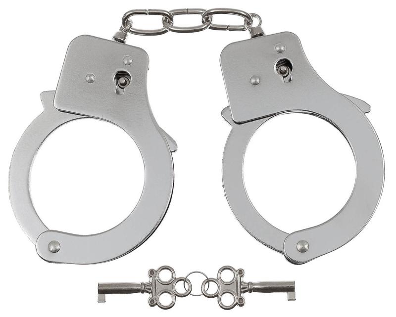 MFH Handschellen mit Kette - chrom