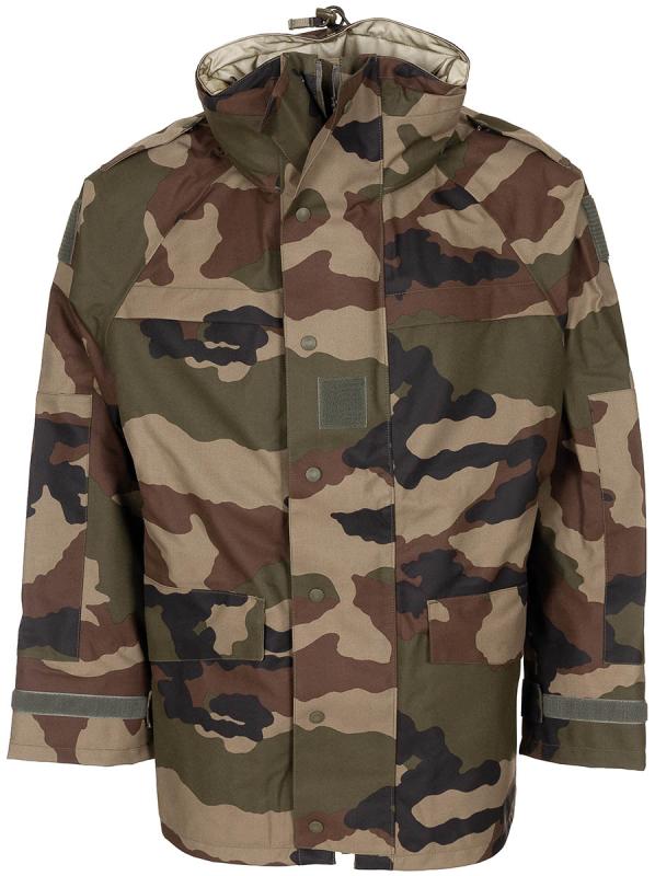 Franz. Nässeschutzjacke, CCE camo, 3-Lagen-Lam., neuw.