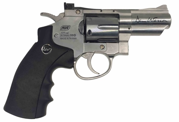 ASG CO2-Revolver Dan Wesson 2,5 Zoll - 4,5 mm Diabolo