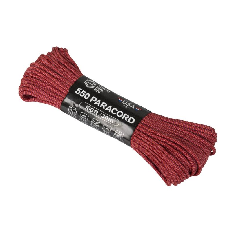 550 Paracord Color Changing Pattern - Blood Moon