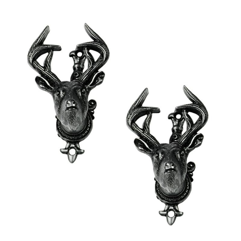 Pistolen- und Gewehrhalter - Hirschkopf