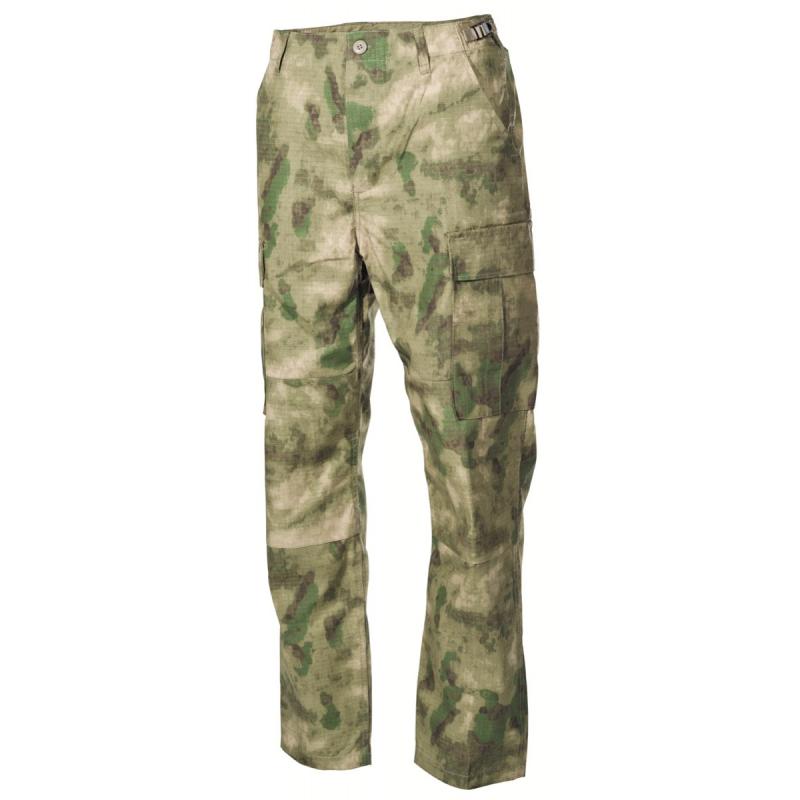 MFH US Kampfhose, BDU, Rip Stop HDT-camo FG