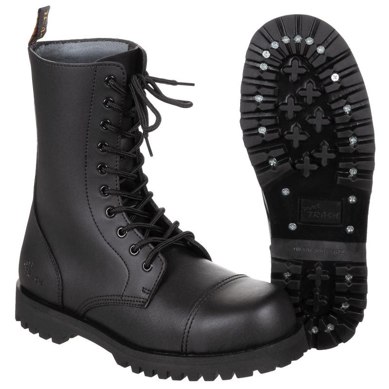 Springerstiefel mit 10-Loch Schnürung