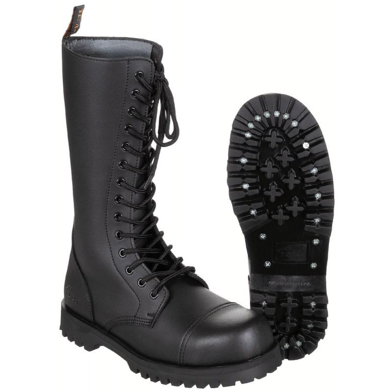 Springerstiefel mit 14-Loch Schnürung
