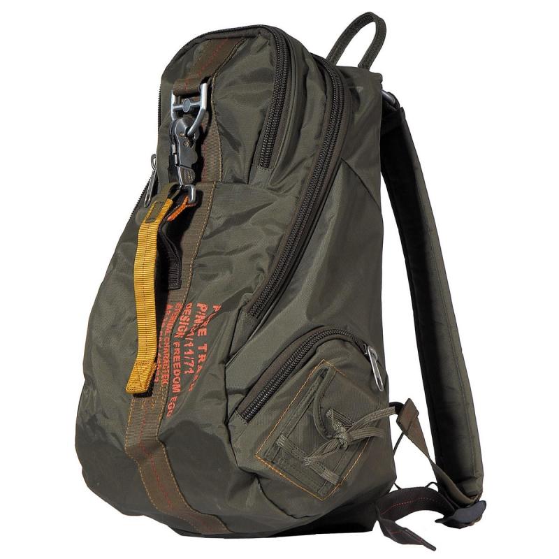 Rucksack, "PT", klein, Karabinerhaken, oliv