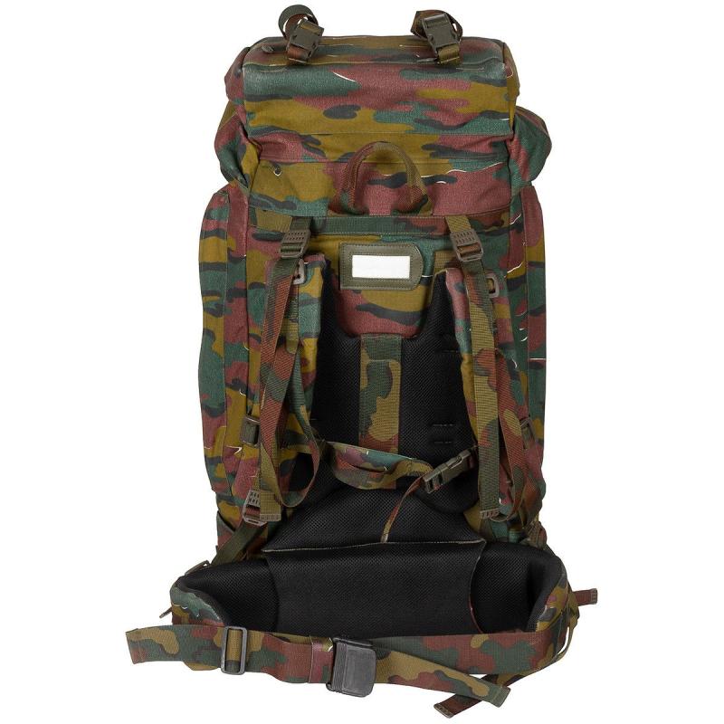 Belg. Rucksack, tarn, OHNE Seitentaschen, gebr.