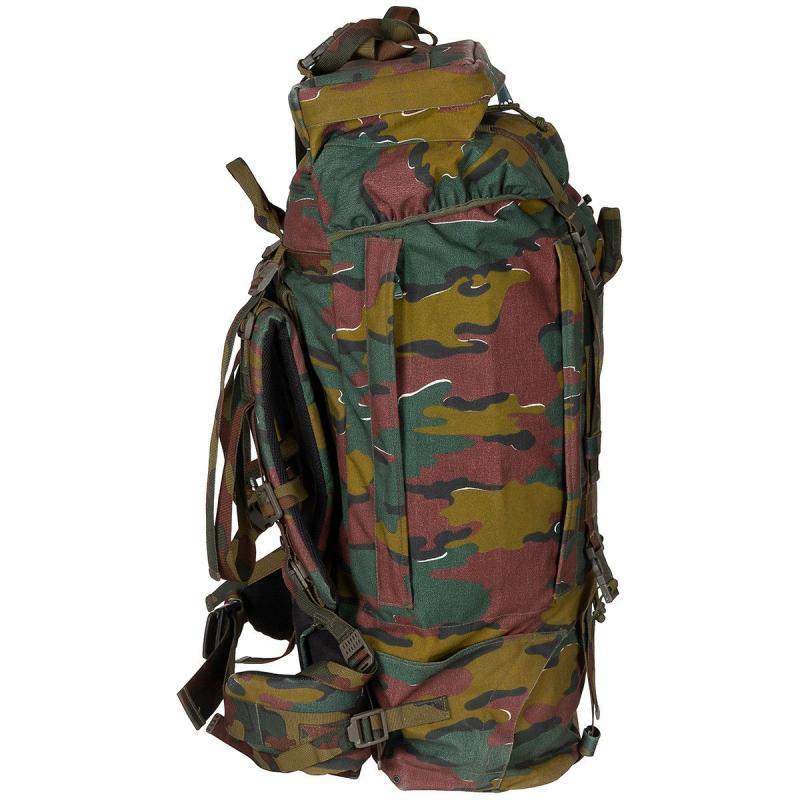 Belg. Rucksack, tarn, OHNE Seitentaschen, gebr.