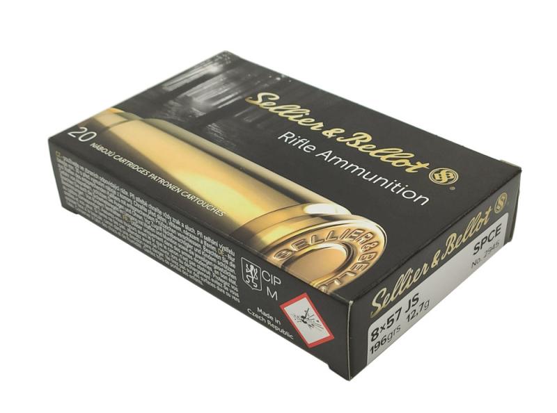 S&B - Sellier & Bellot 8x57 IS SPCE 196 grs.