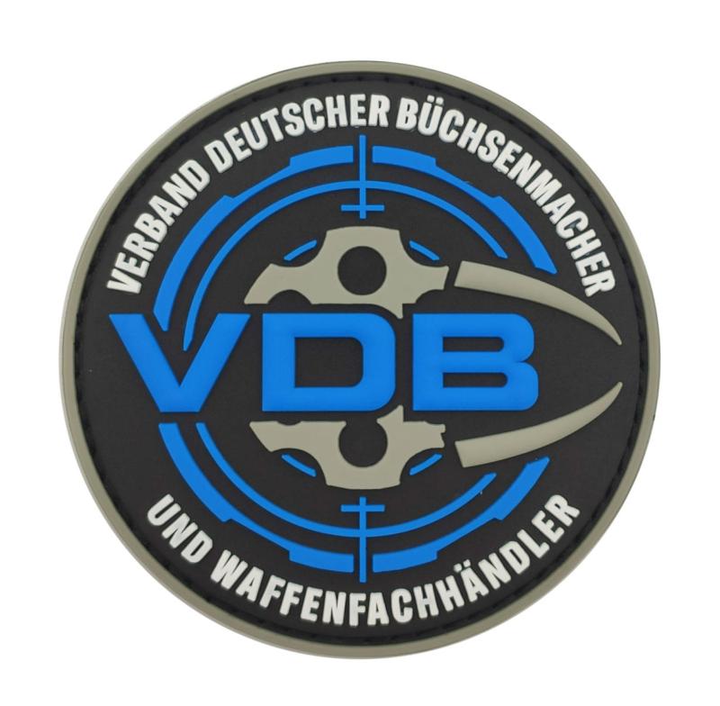 VDB Patch 3D - rund, 6,5 cm