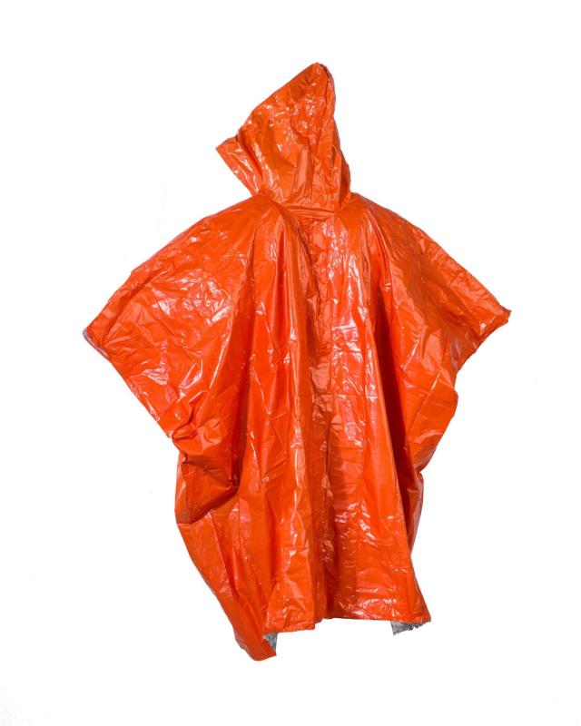 A. Blöchl Notfall Poncho Orange