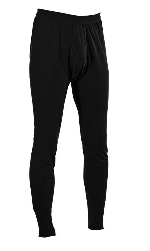 A. Blöchl Lange Unterhose, BW schwarz