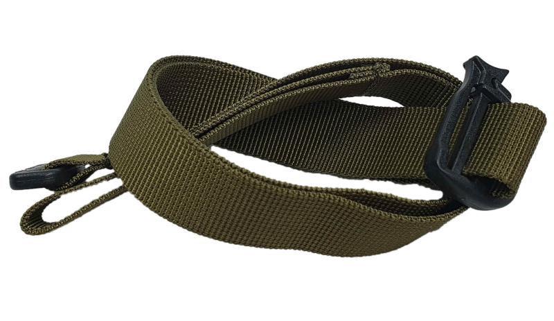 Packriemen mit Slik-Clip-Verschluss (78 cm), oliv