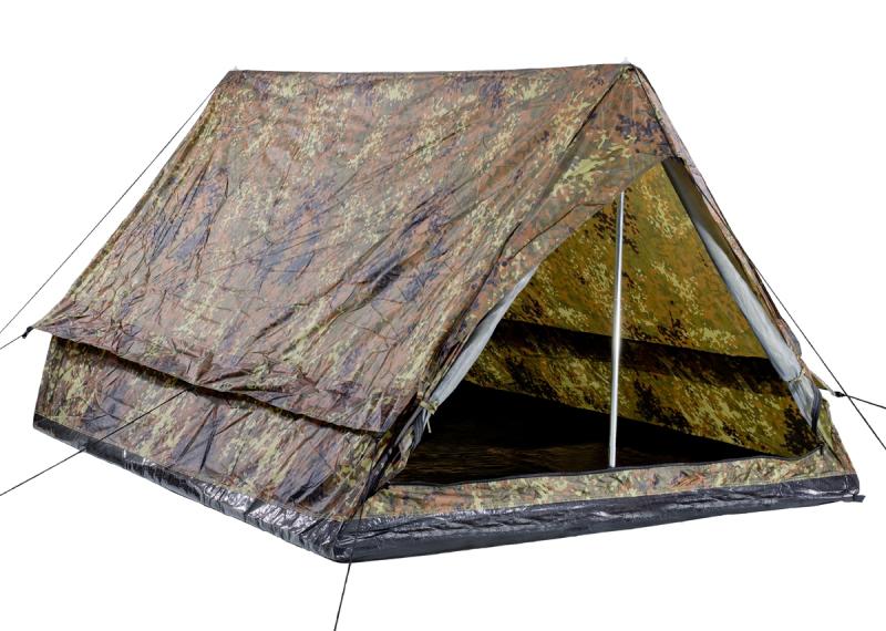 Zweimann-Zelt-Minipack-flecktarn