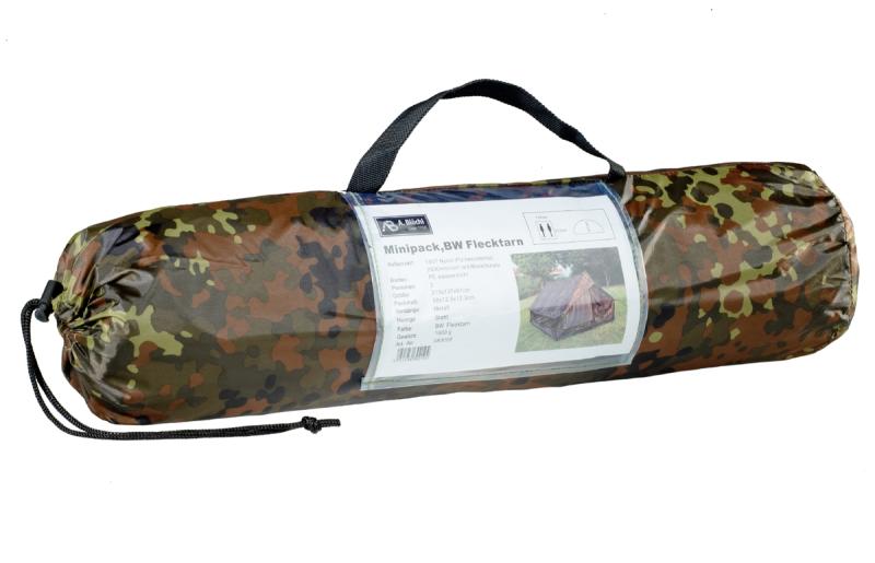 Zweimann-Zelt-Minipack-flecktarn