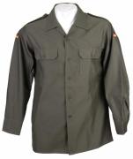 Original Bundeswehr-Feldhemd - steingrau-oliv