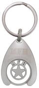 Schlüsselanhänger für Einkaufswagen mit Clip MFH