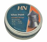 H&N Spitzkugeln, Silver Point (Kal. 4,5mm), 400 Stück