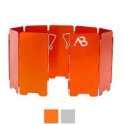 Windschutz, Alu 9 Lamellen faltbar (14 x 60 cm)