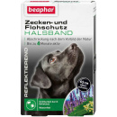 beaphar® Zecken- und Flohschutzhalsband, schwarz-reflektierend